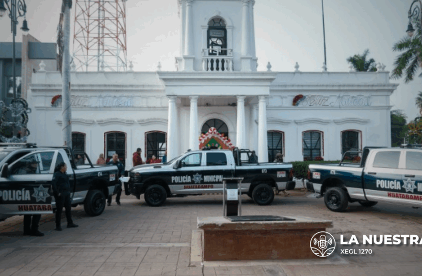 Huatabampo Fortalece Capacidad Operativa con la Incorporación de Tres Nuevas Patrullas