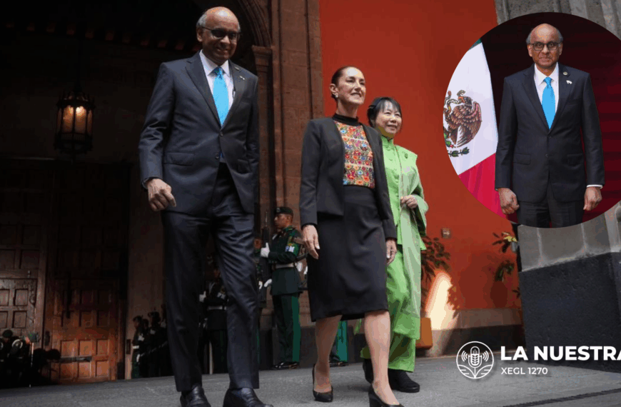 México y Singapur: Un Encuentro de Líderes en Palacio Nacional