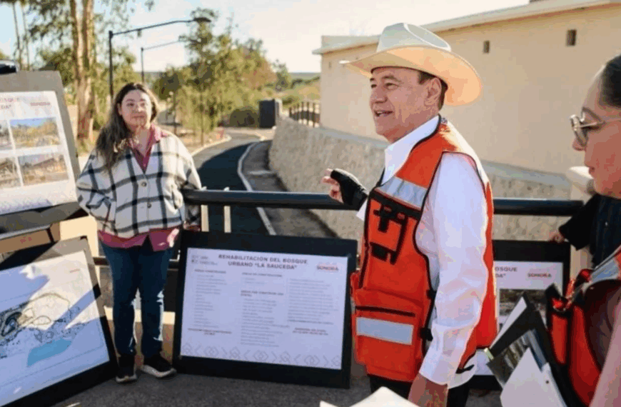 Durazo Supervisa Renovación de La Sauceda: Museo La Burbuja y Nueva Infraestructura al Alcance