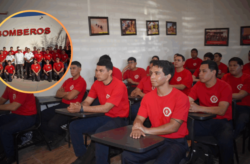23 Nuevos Héroes en Formación: Inauguran Décima Generación de la Academia de Bomberos Navojoa
