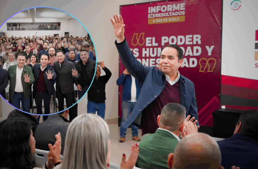 La transformación también se vive en la frontera: Heriberto Aguilar rinde cuentas en SLRC