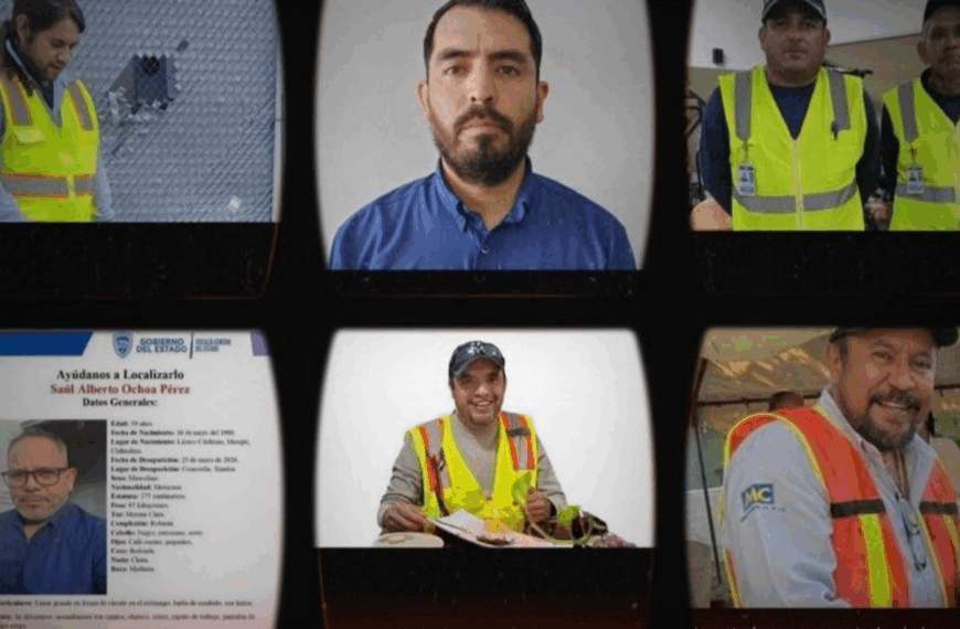 FGJE Sonora apoya búsqueda de mineros desaparecidos en Sinaloa.