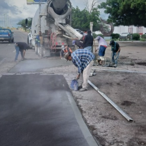 Navojoa repara más de 5 mil m² de calles con programa emergente de bacheo