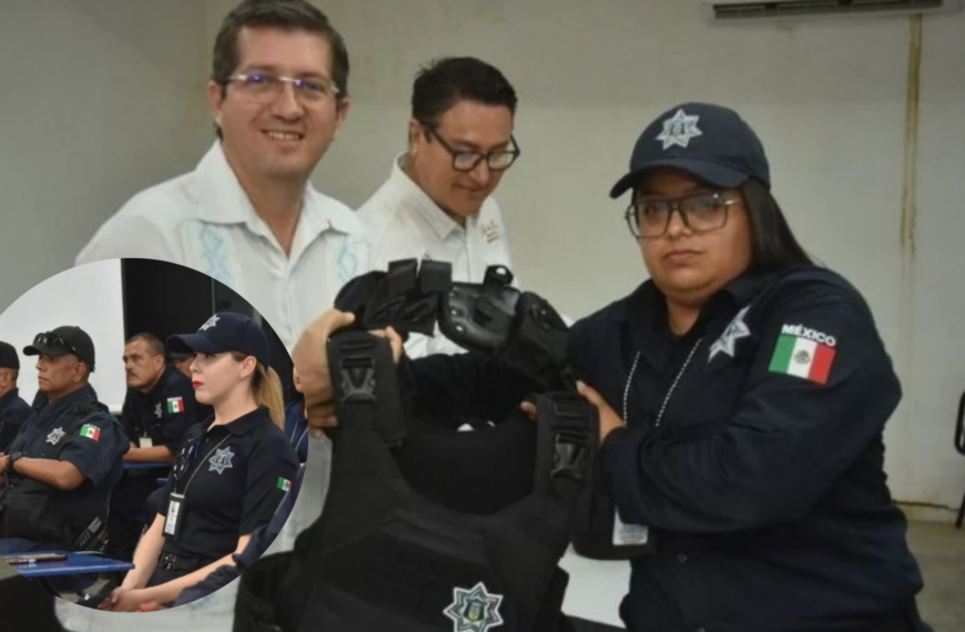 Elías Retes entrega fornituras y chalecos balísticos a seguridad municipal de Navojoa