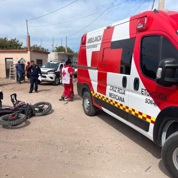 Cruz Roja reporta 48 accidentes viales en Navojoa durante marzo