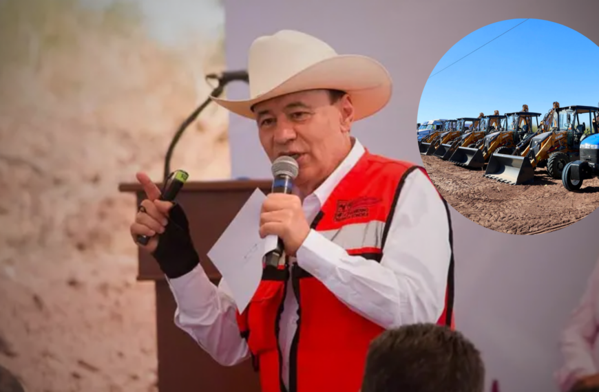 Gobernador Durazo supervisa avance del Libramiento de Navojoa