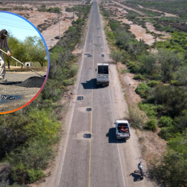 Rehabilitan carreteras del sur de Sonora previo a Semana Santa