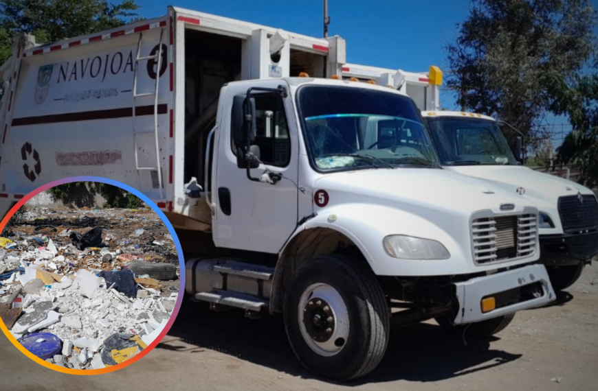 Navojoa moderniza recolección de basura con GPS y app en tiempo real