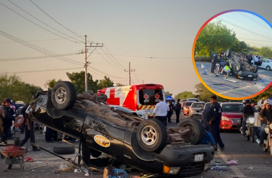 Carretera Etchojoa–Huatabampo suma otro accidente; tres lesionados y cuantiosos daños