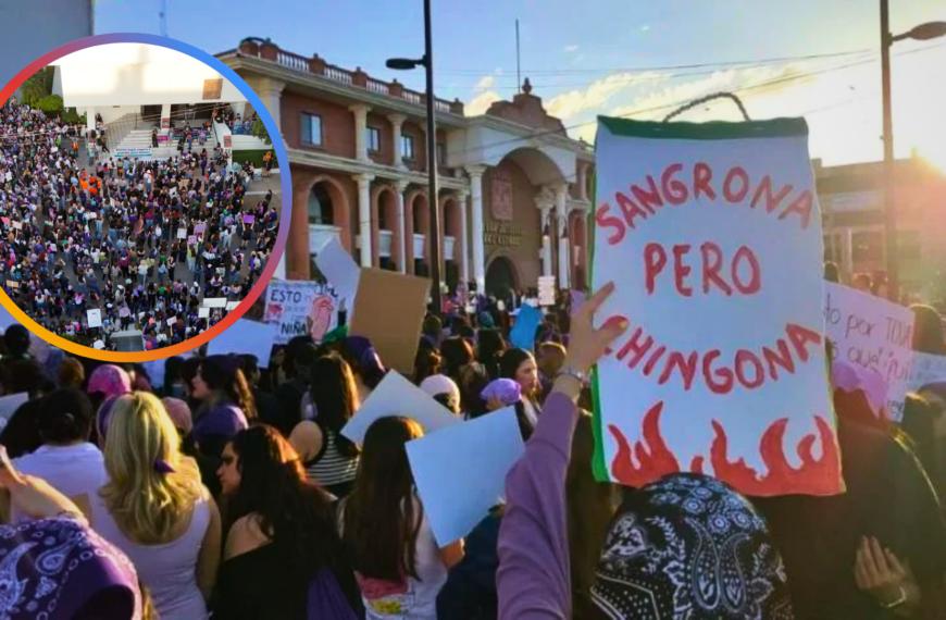 Miles de mujeres marchan en Hermosillo por el Día Internacional de las Mujeres