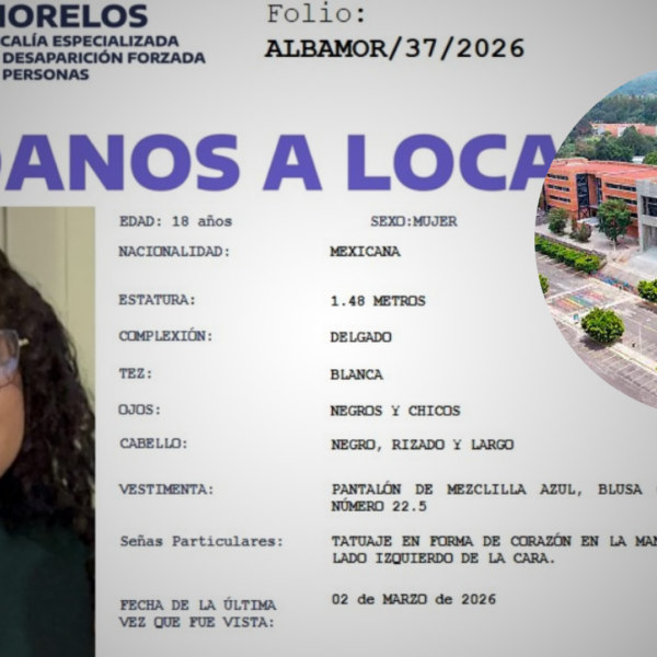 Desaparece Karol, segunda estudiante de la UAEM en menos de dos semanas