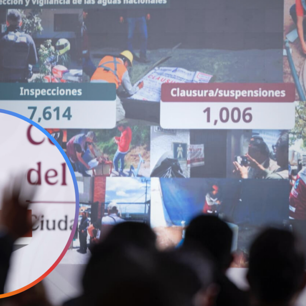 Sheinbaum entrega por primera vez títulos de concesión de agua a municipios de Baja California