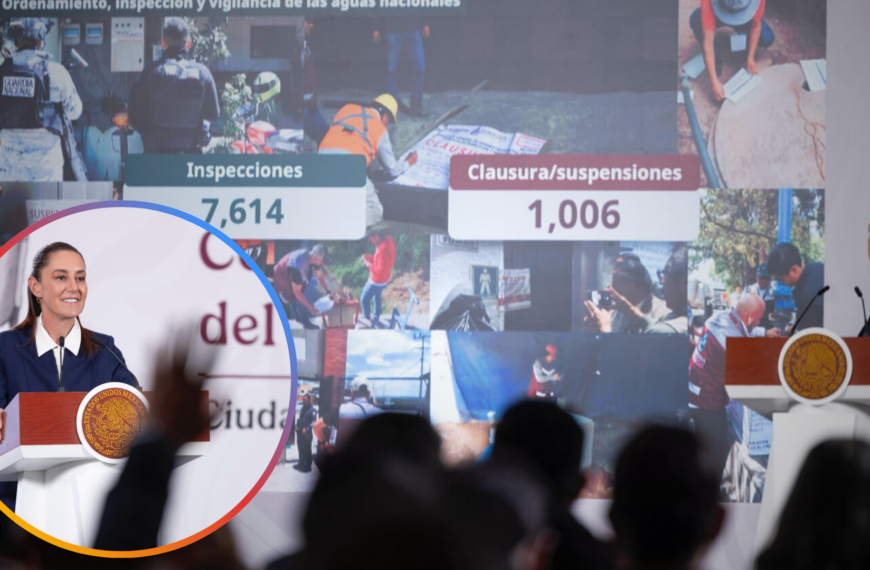 Sheinbaum entrega por primera vez títulos de concesión de agua a municipios de Baja California