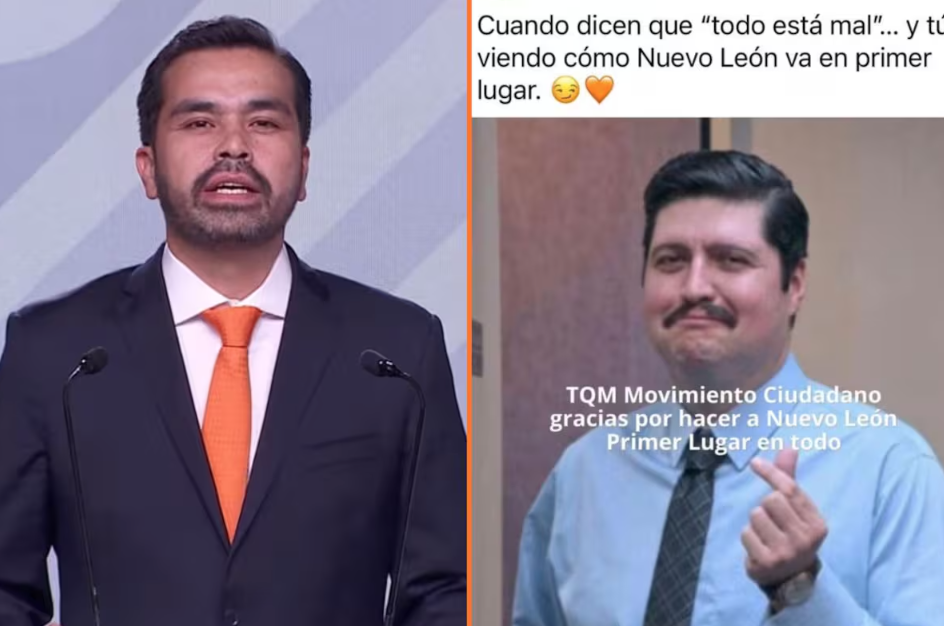 Álvarez Máynez admite error por usar meme de Fernando Bonilla sin autorización en Movimiento Ciudadano