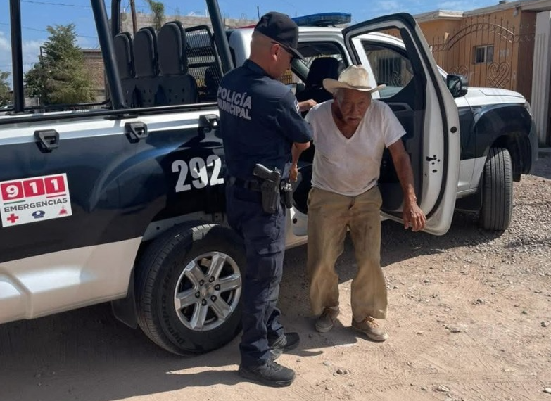 Localizan sanos y salvos a dos adultos mayores extraviados en Navojoa