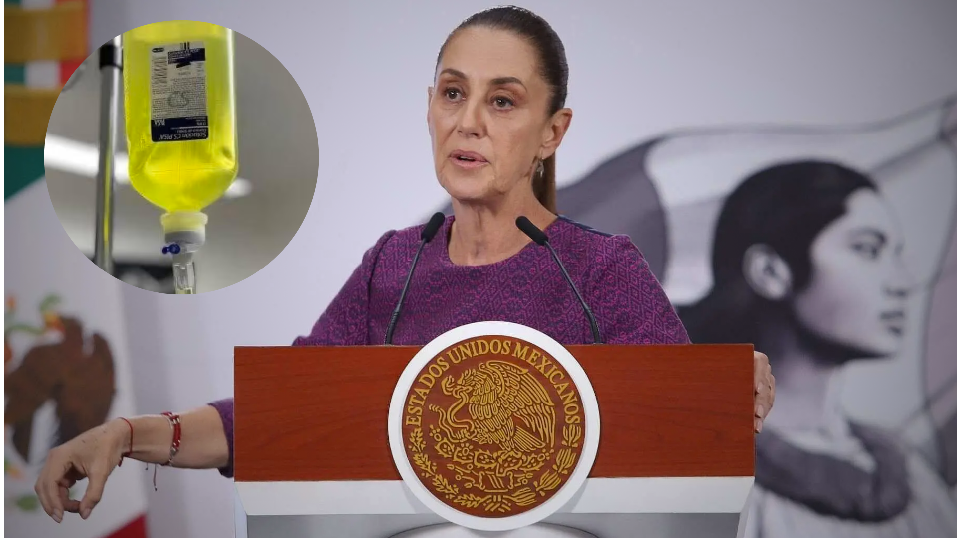 Sheinbaum afirma que Fiscalía de Sonora debe informar sobre resultados de análisis de sueros vitaminados que causaron muerte de ocho personas