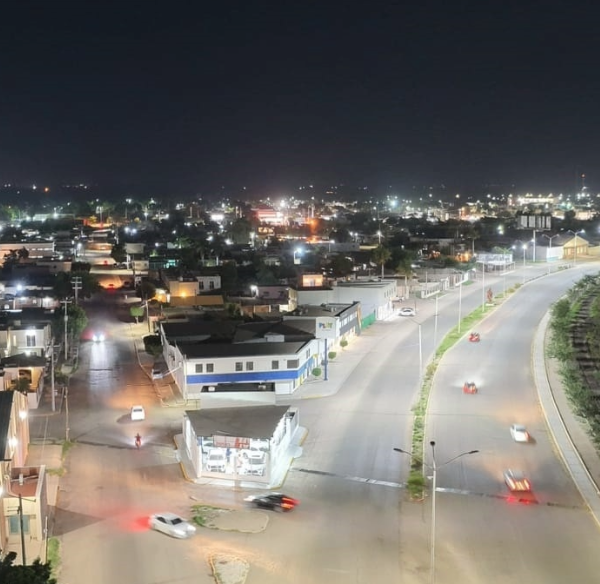 Navojoa mejora su iluminación, instalan más de 3 mil 500 lámparas