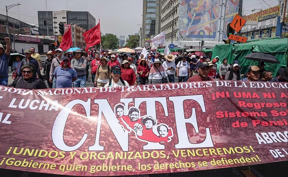 CNTE anuncia paro nacional, plantón y suspensión de clases en estos estados
