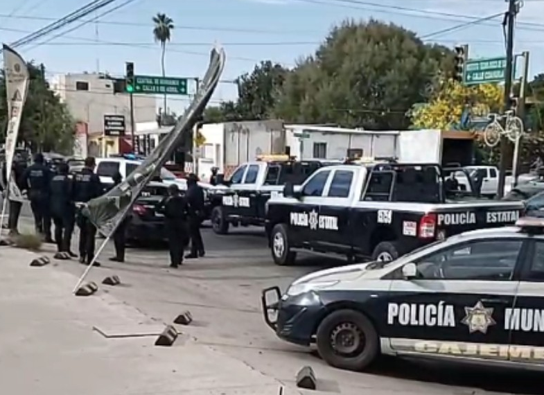 Persecución y detonaciones de armas de fuego en calles de Ciudad Obregón