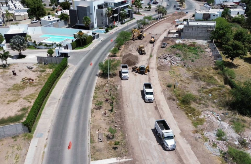 Anuncian apertura del bulevar Centenario en Navojoa, será la próxima semana