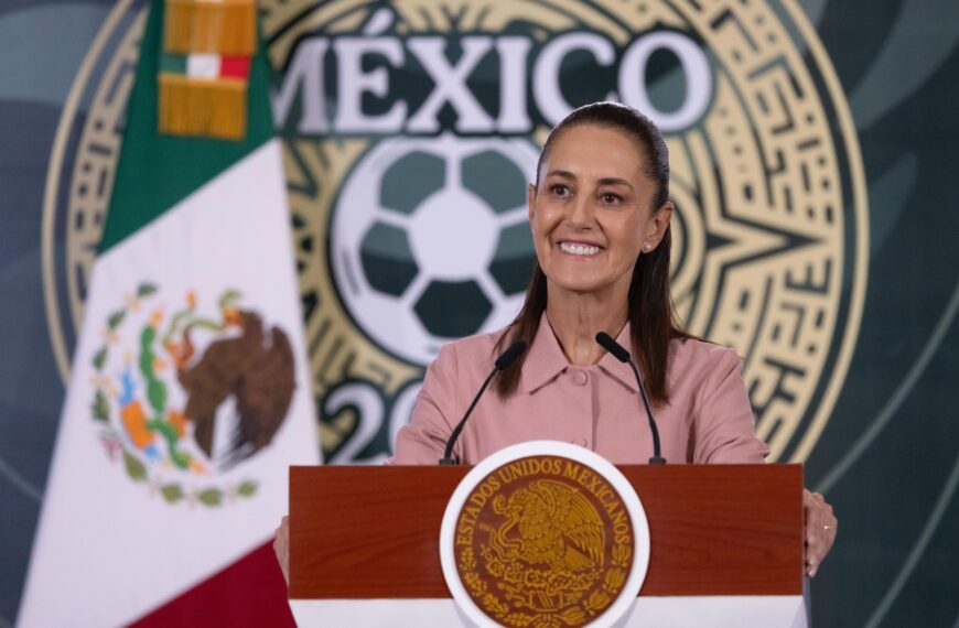 Los 520 boletos para el Mundial de Futbol que llegaron al Gobierno de México se regalaron a los ganadores del Mundial Social: Sheinbaum