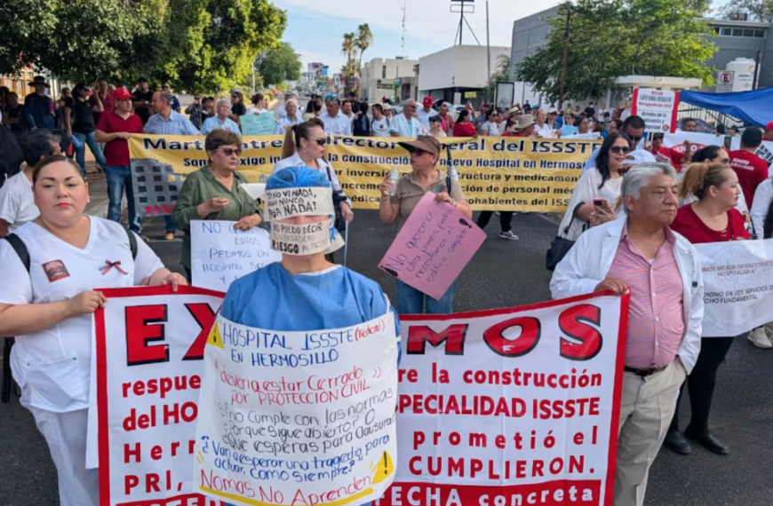 Trabajadores del ISSSTE denuncian condiciones insalubres en el Hospital Fernando Ocaranza