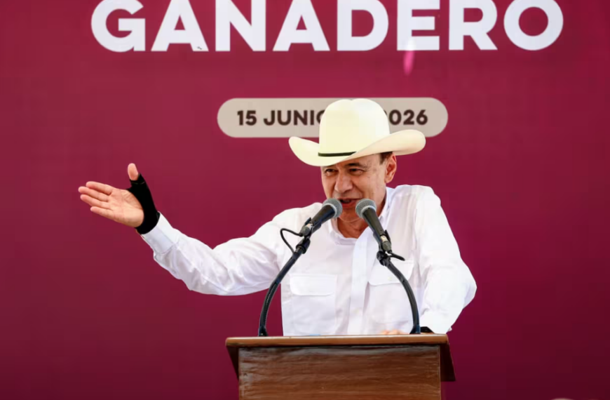 Colocan la primera piedra del Centro Integral Ganadero