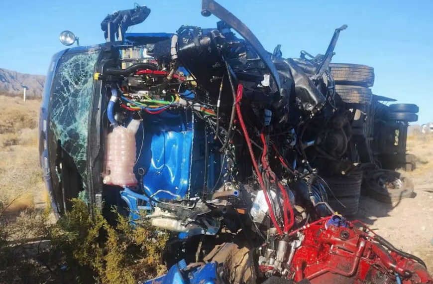 Encontronazo con tractocamión deja un fallecido en la carretera Sonoyta–San Luis Río Colorado