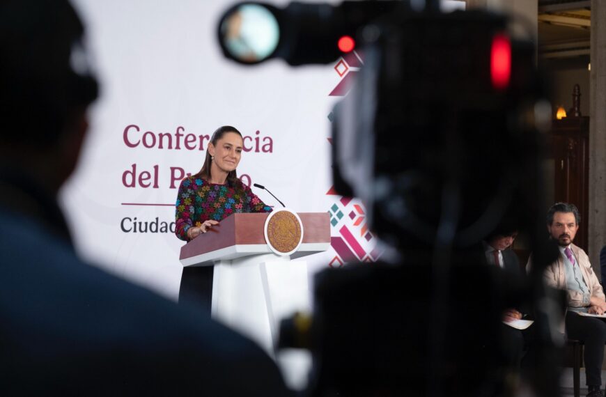 Sheinbaum presenta 12 indicadores que muestran el buen desempeño de la economía mexicana