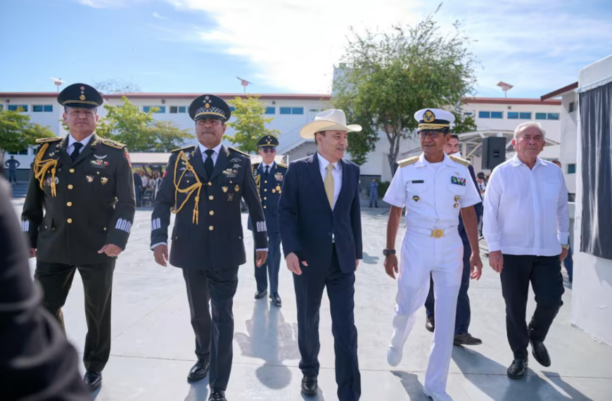 Guardia Nacional reconoce a Alfonso Durazo por su papel en la creación de la corporación y su respaldo en Sonora