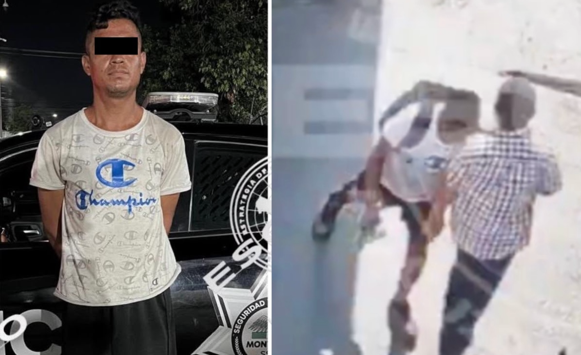 Detienen a sujeto que empujó a adulto mayor y provocó su muerte en Monterrey
