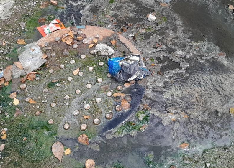 Drenajes vuelven a inundar de aguas residuales colonias de Navojoa; promesa incumplida